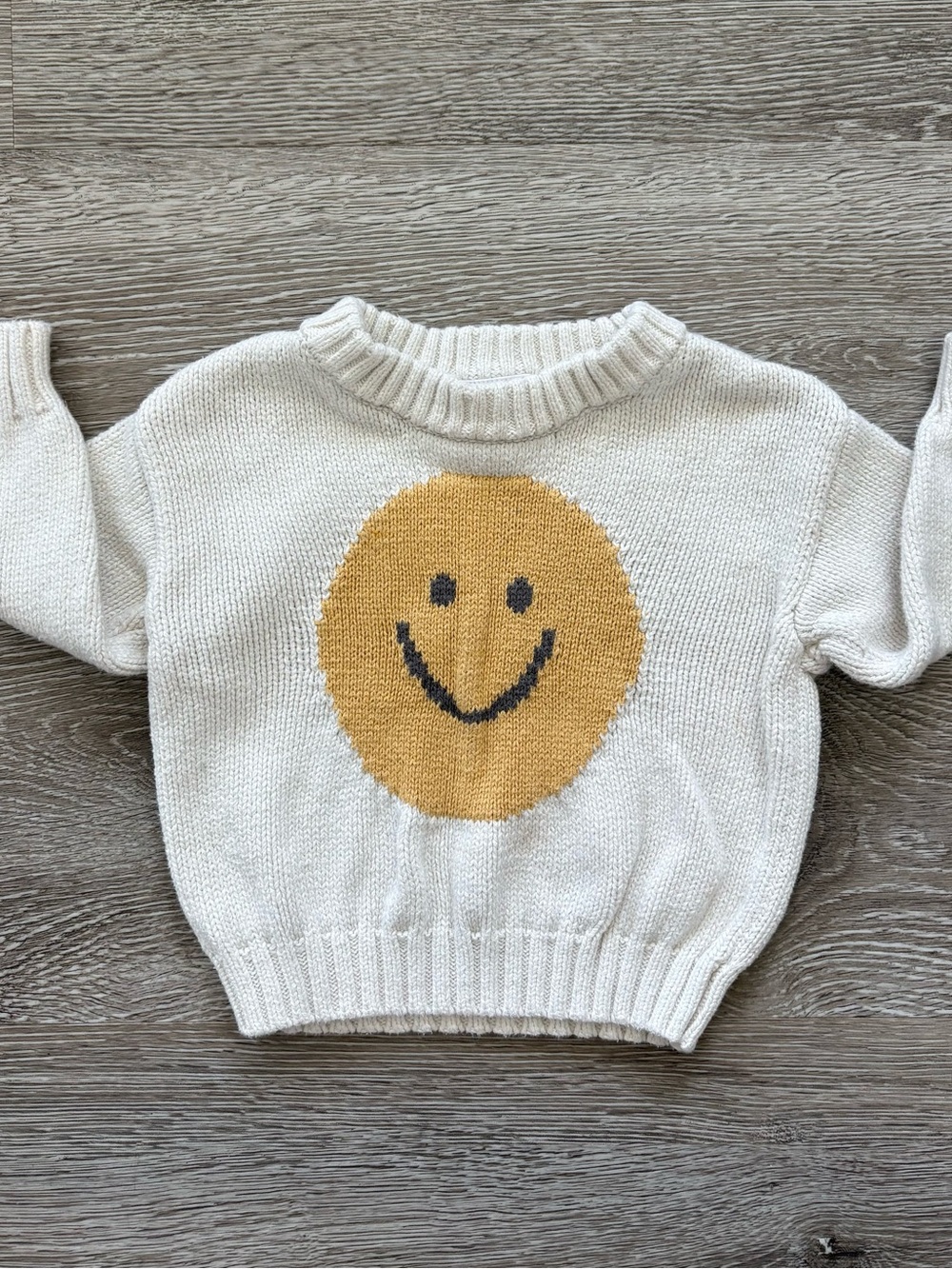 Little Co. Smiley Sweater (12m)